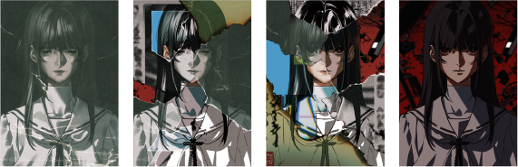 米山舞描き下ろし“終末の少女”